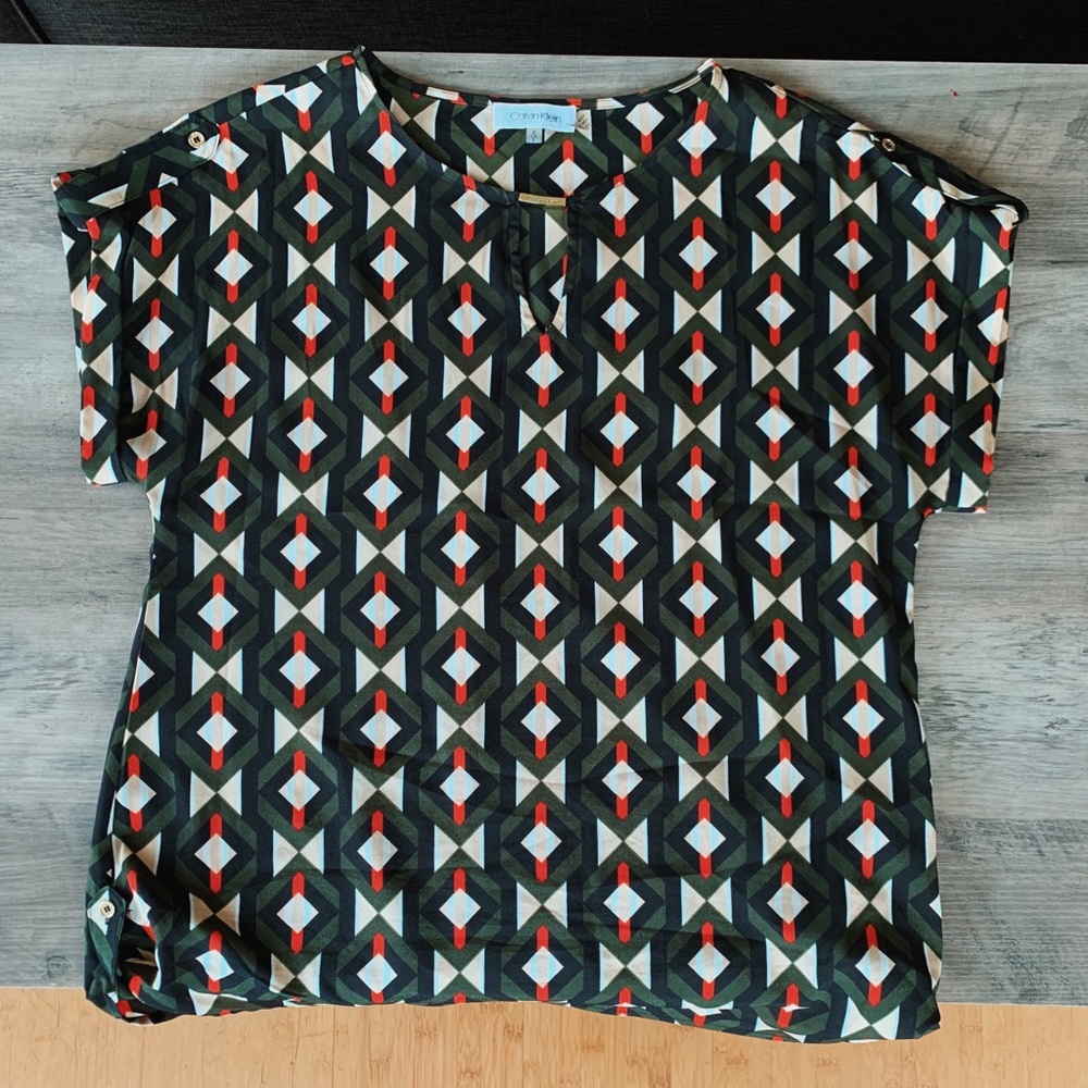 Calvin Klein blouse sz small